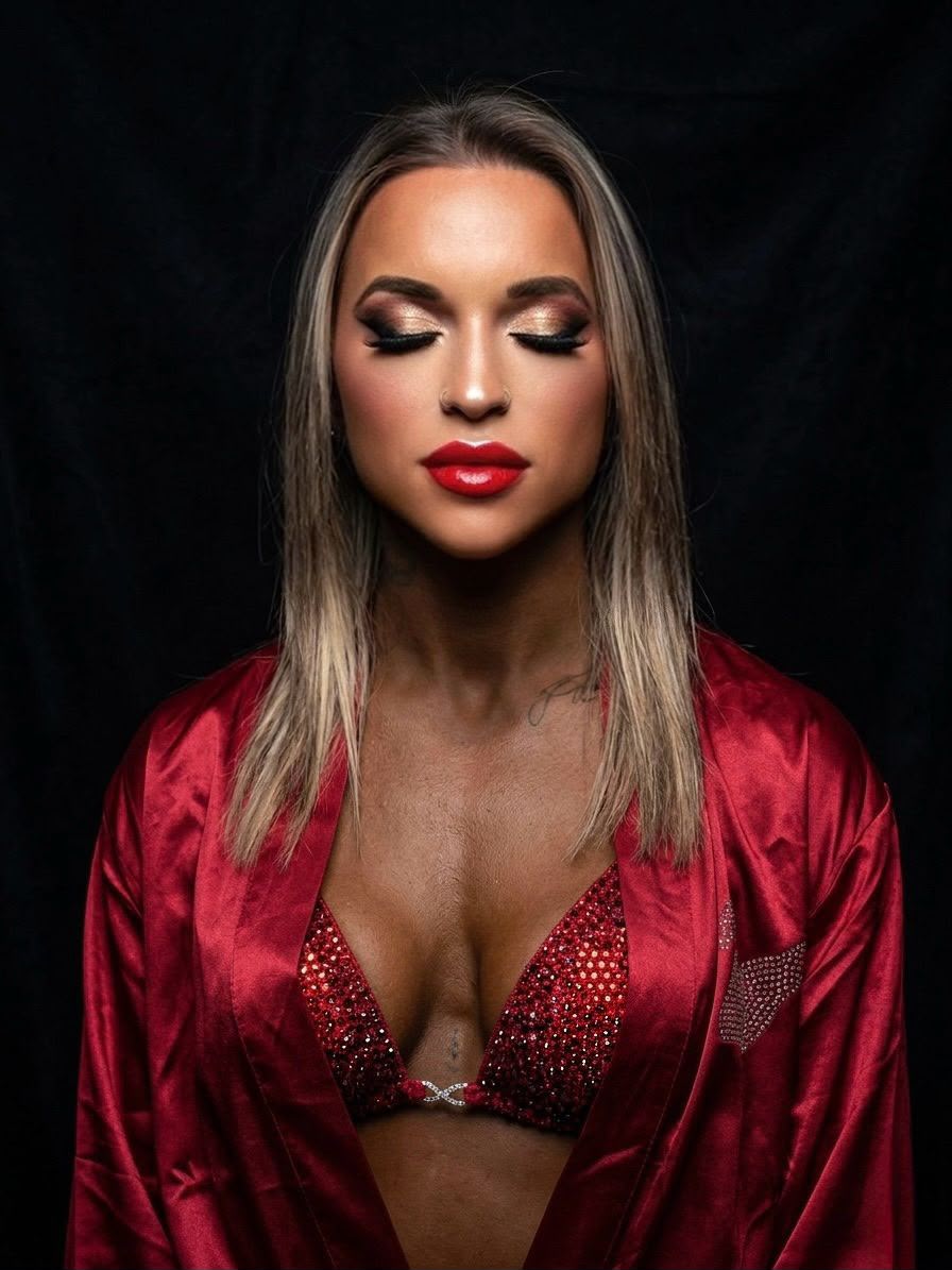Red robe show day portrait